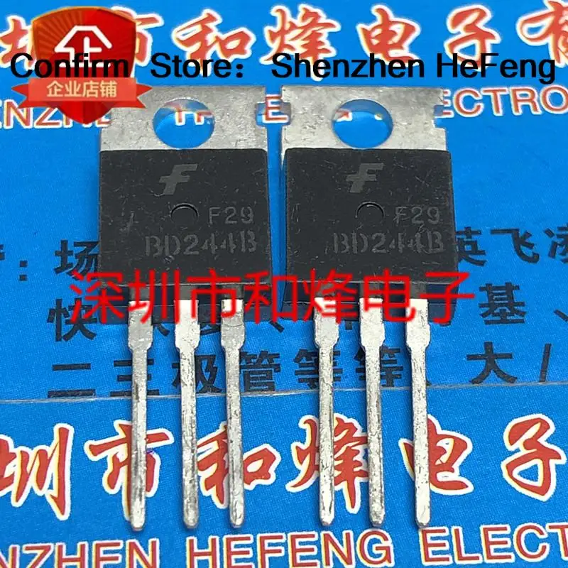 5PCS-10PCS BD244B  TO-220 80V 6A    New And Original On Stock Quiky Shipping