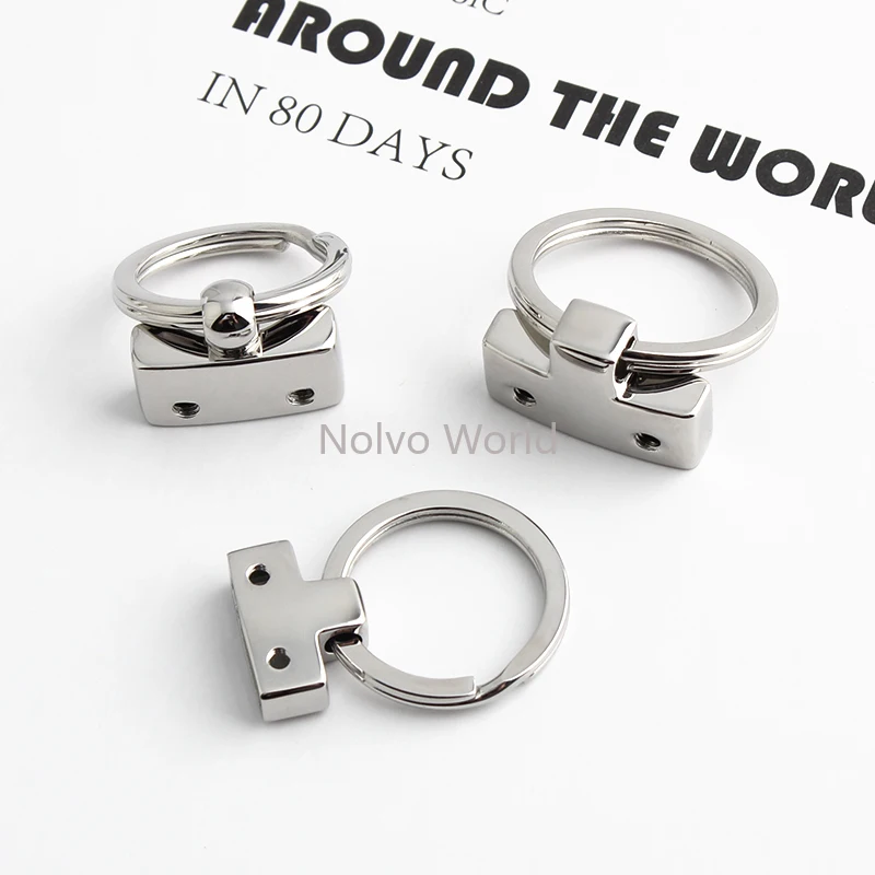 Gold/Silver 21/18/15/12MM Stainless Steel Metal Ring Loop Buckle For Tiny Pet Leash Bag Strap Webbing Connector Keychain Pendant