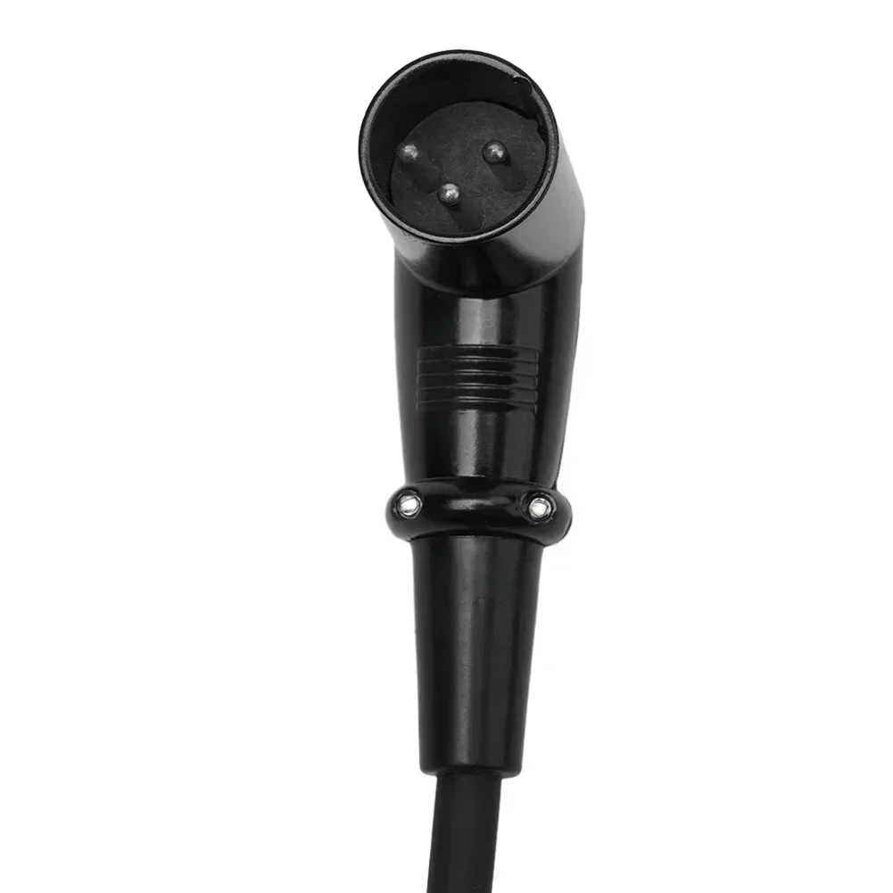 3 Pin XLR Right Angle Male To Female Plug Microphone Audio Cable Shielded Cord Durable Good Conduct Environmental     Protection