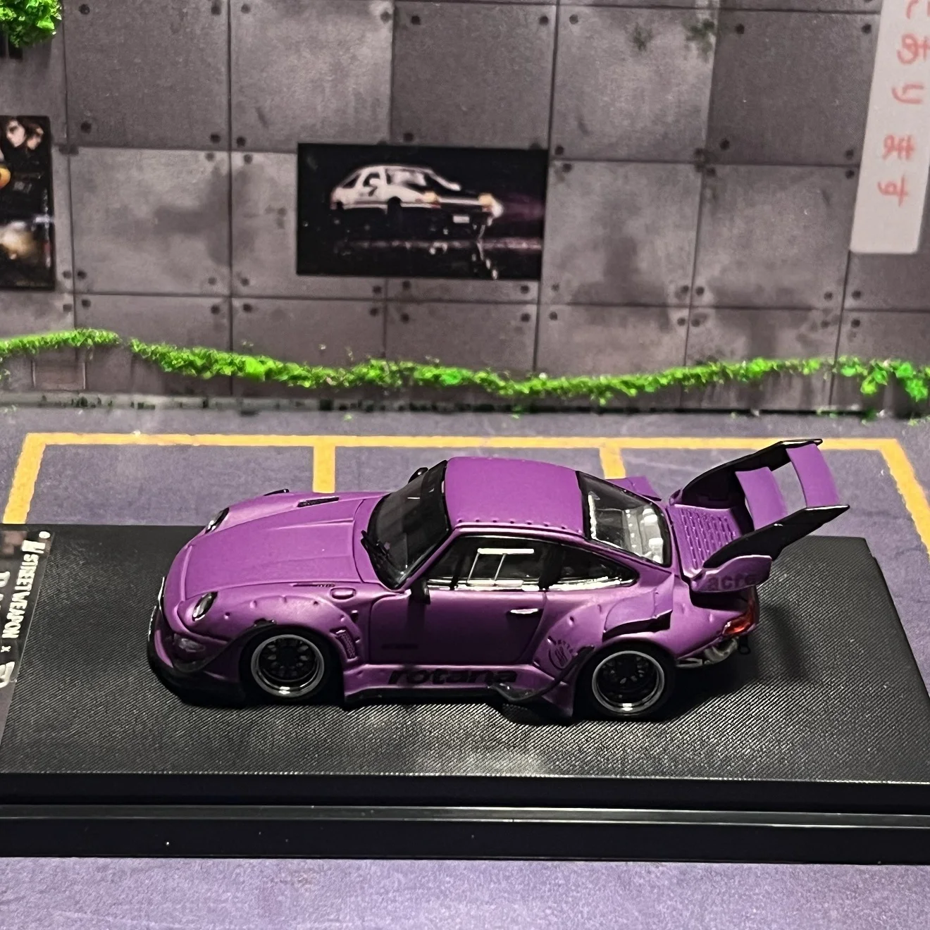 ストリート武器1/64 rwb 993ダイキャストカーモデル