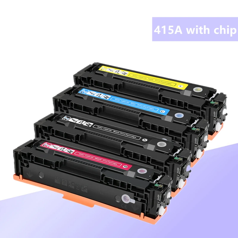 

415A Compatible Color Toner Cartridge HP 415A W2030A W2031A W2023A W2033A for Hp Color LaserJet Pro MFP M479 M454（With chip）