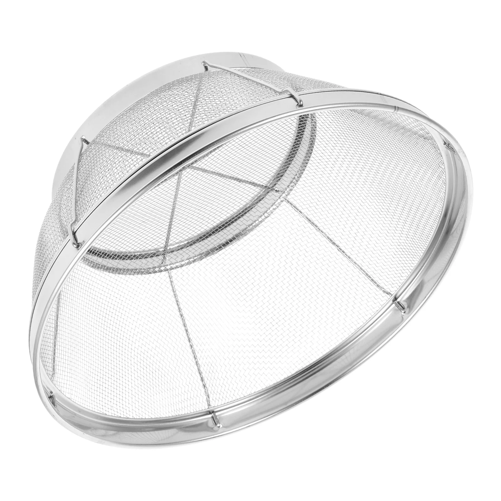 

1pc Stainless Steel Colander Mesh Basket Large Capacity Vegetable Fruit Rice Washing Strainer Draining Bowl Kitchen Noodle Sieve