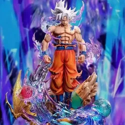 Dragon Ball Anime Figures Son Goku Figure Super Ultra Instinct Son Goku Action Figure Pvc Models Gk Statue Collectible Toy Gift