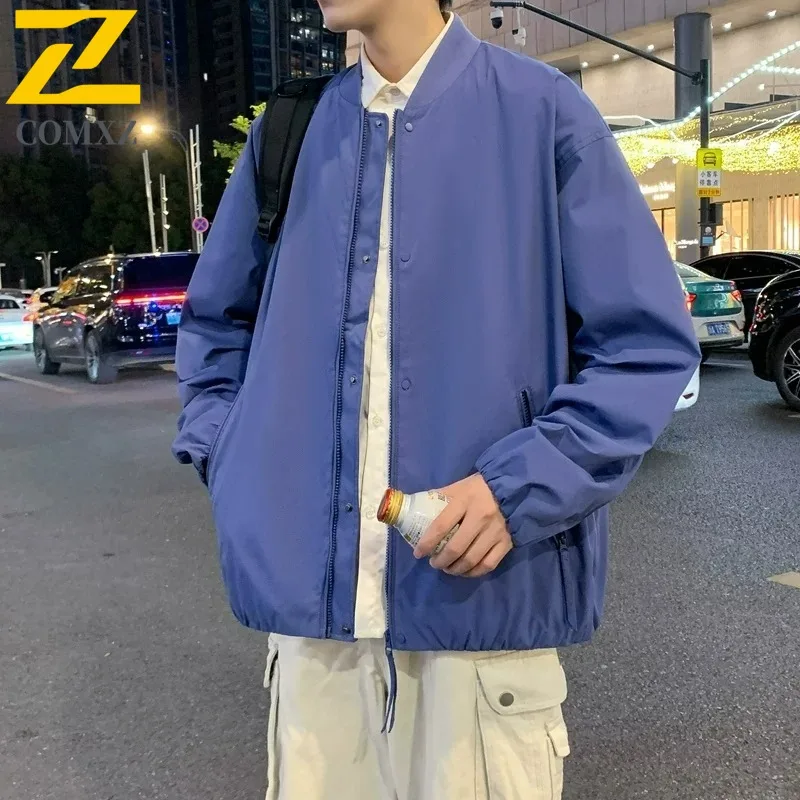 

COMXZ уличные куртки Valley ветрозащитные водонепроницаемые стильные универсальные высококачественные байкерские куртки для кемпинга и путешествий прогулочное мужское пальто