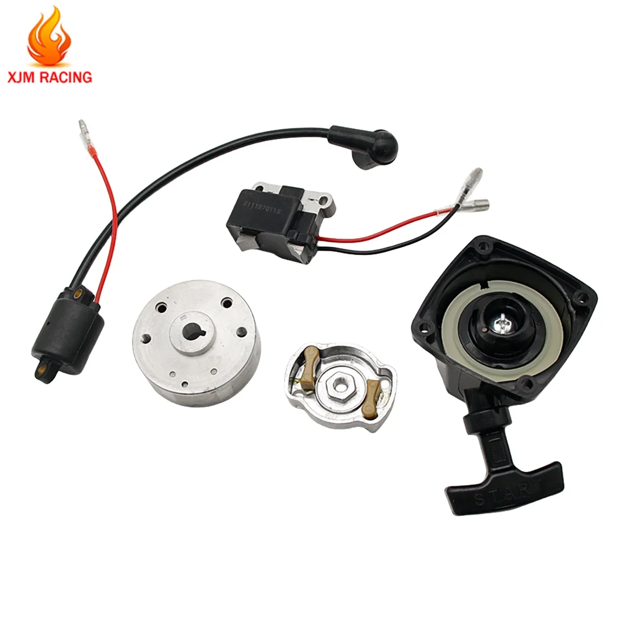 26cc 29cc 30cc RCMK 제노아 QJ BWS 가스 엔진 RC 보트 부품용 RC 마린 풀 스타터 또는 점화 코일 세트