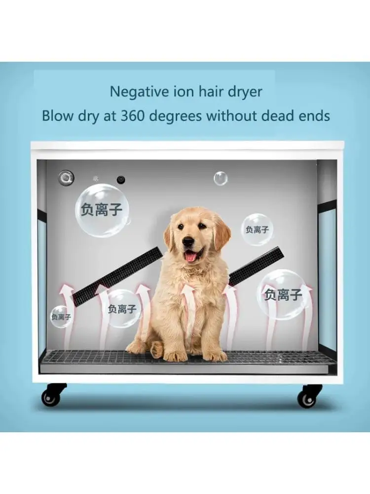 Large Dog Intelligent Drying Box, Constant Temperature, Pet Bathing Dryer, Blowing UV Disinfection, Safe and Silent, 3000W