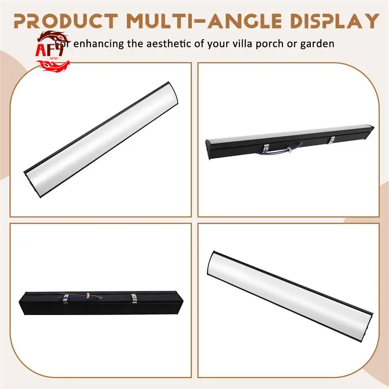 

AF90-Long Strip Outdoor Patio Wall Lights Villa Porch Garden Patio Exterior Wall Lights Exterior Wall Patio Decorative Lights