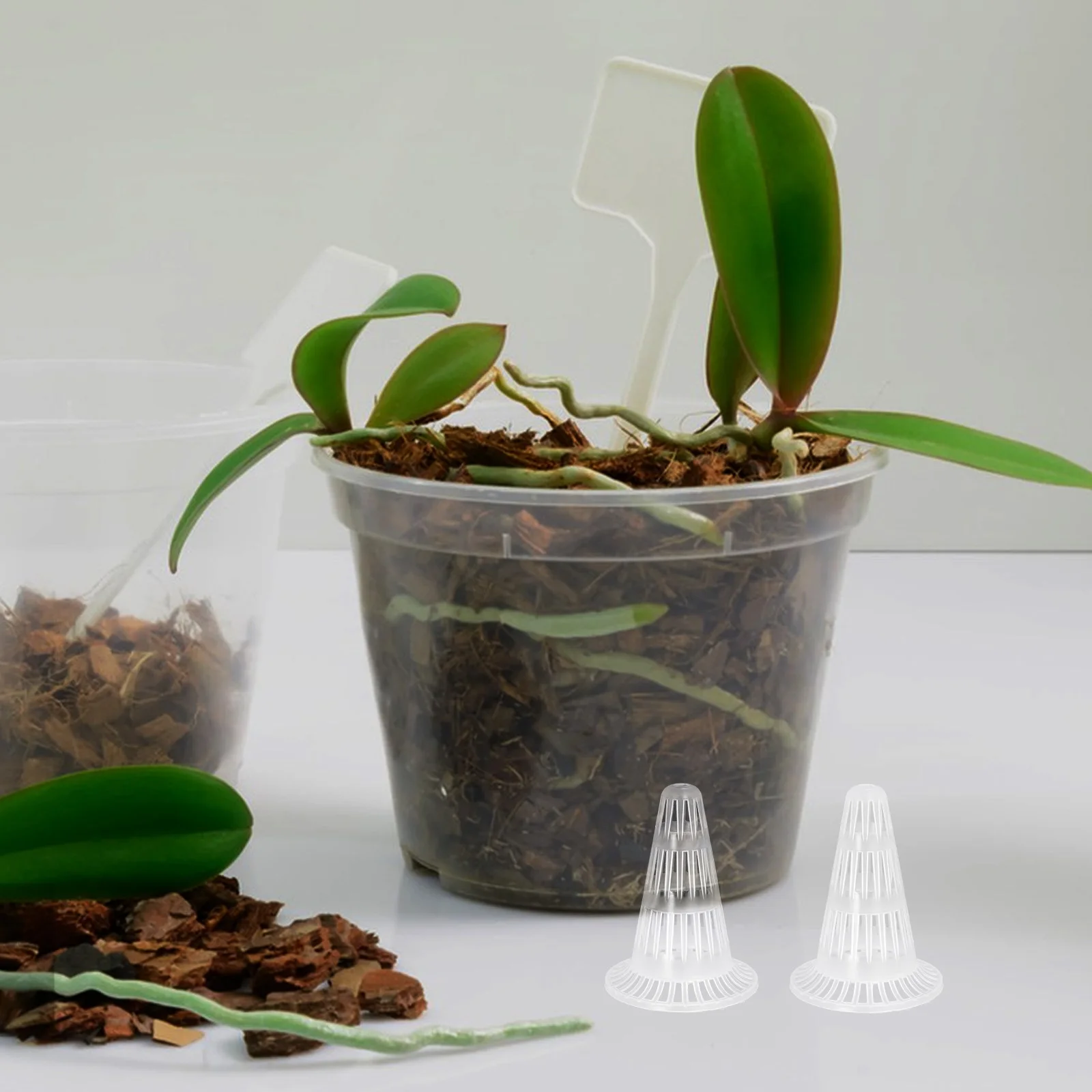 

10Pcs Planter Hole Mesh Pads Flowerpot Bottom Net Durable Breathable Drainage Pad Mat for Gardening Flowerpot