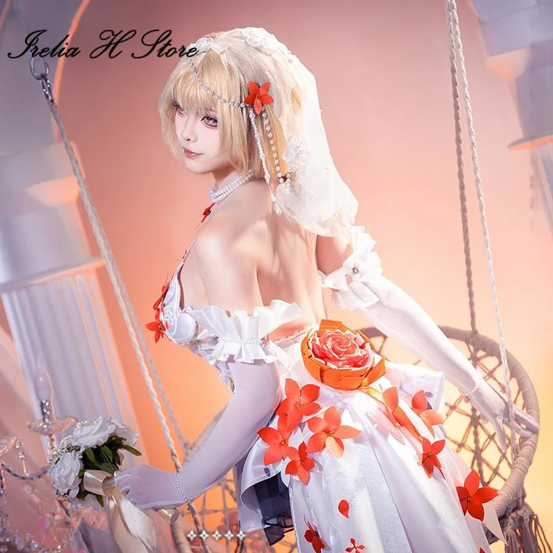 Irelia H Store Anime Project Snow Coronet Cosplay Costume Coronet Private Photo Shoot Sexy lingeries Dress Female