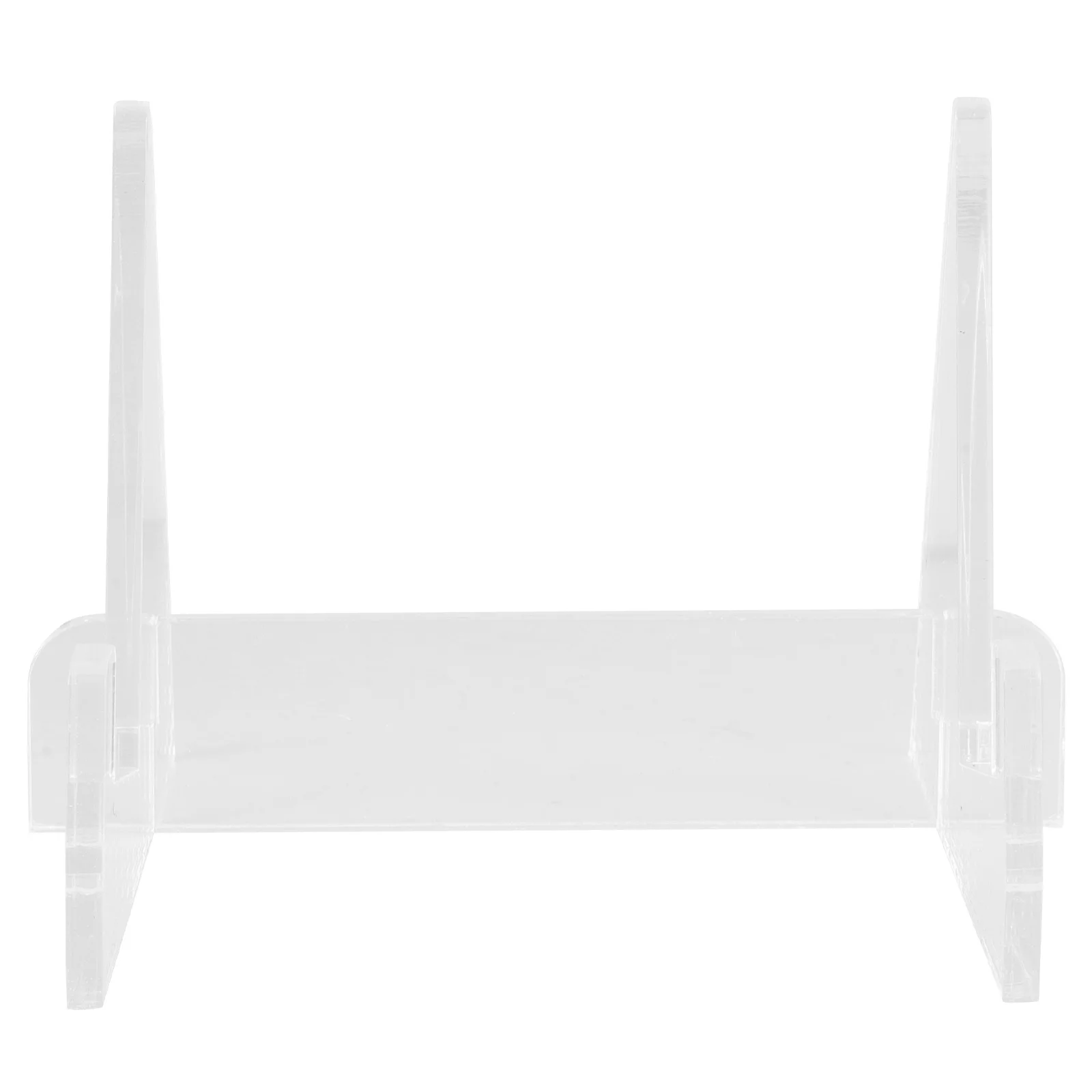 

1pc Acrylic Cookbook Stand Transparent Bookshelf For Kitchen Use Waterproof Oil-Resistant Display Rack Adjustable Reading