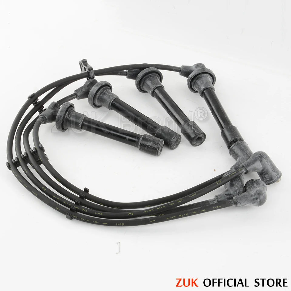 ZUK Ignition High Tension Coil Cord Cable Wire For HONDA ACCORD 1998 1999 2000 2001 2002 2.0L 2.3L For ODYSSEY RA6 2.3 1999-2004