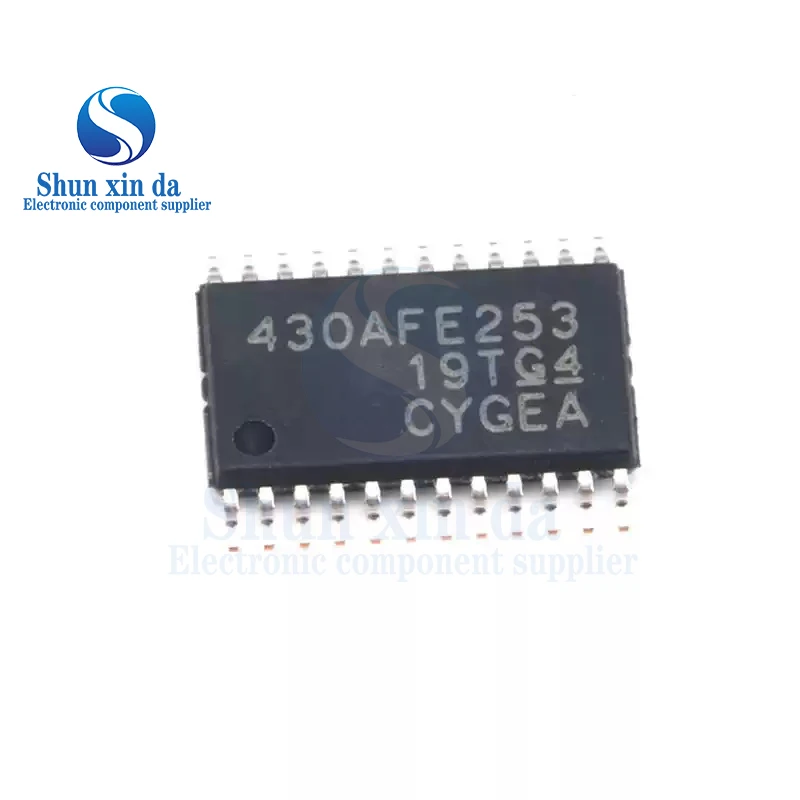 MSP430AFE253IPWR MSP430AFE253 430AFE253 TSSOP-24 16-bit Microcontrollers - MCU 16B MCU SMD IC