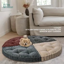 1 count Triangle cushion，Reading pad，Triangular shape with insert，Chair/Floor/Sofa/Outside Cushion