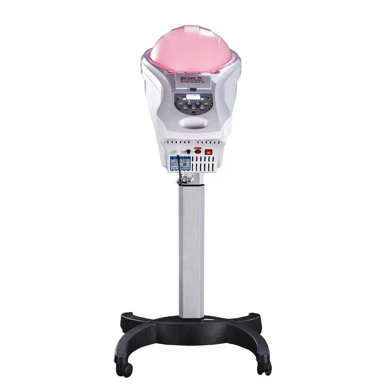 Professional vertical evaporator hairdressing use ozone mist hairdressing spa steam microwave spray