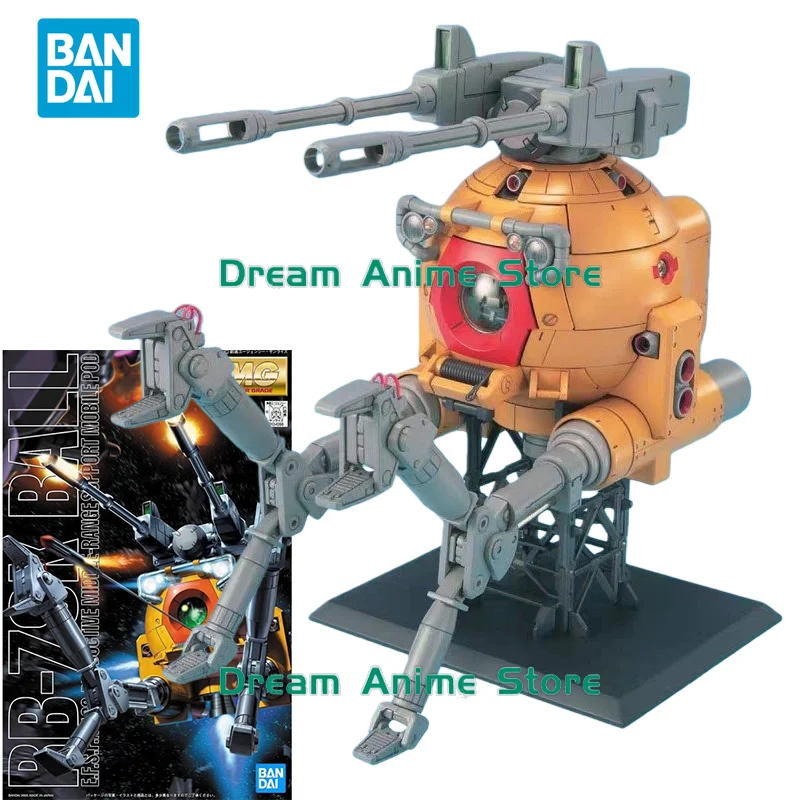 

Оригинальная сборная модель Bandai GUNDAM MG 1/100 Anime RB-79K BALL, коллекционная фигурка, игрушка, подарок для детей