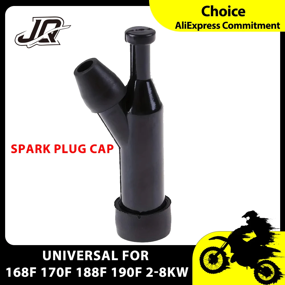 

Universal High Pressure Cap Universal For 168F 170F 188F 190F 2-8KW Durable FOR Gasoline Generator Power Water Pump Spark Plug
