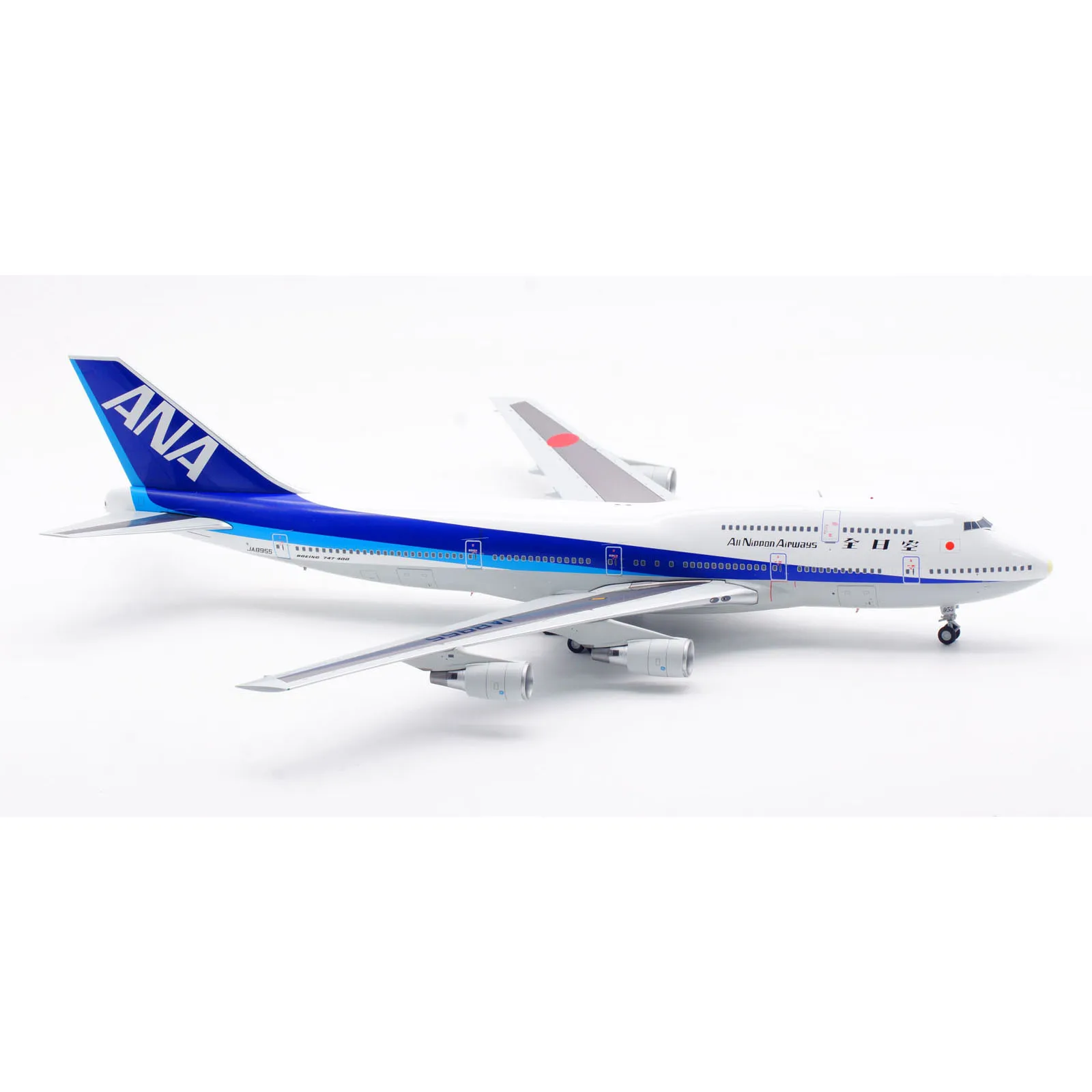 XX20443 Alloy Collectible Plane Gift JC Wings 1:200 All Nippon Airways ANA Boeing B747-400D Diecast Aircraft JET Model JA8955