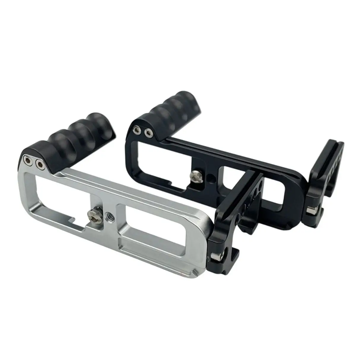 For X-T30II X-T20 X-T10 Cameras L-Shape Camera Plate with Hand Grip & Quick Release Plate Black