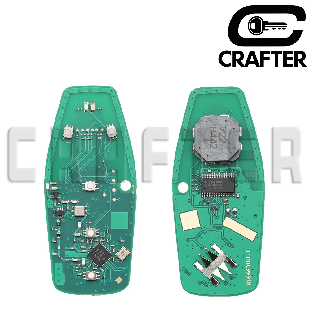 مفتاح Crafters M3N-A2C31243300 ID49 رقاقة 902 ميجا هرتز مفتاح السيارة الذكية لفورد فيوجن اكسبلورر إيدج موستانج 2013-2017 القرب البطاقة الذكية