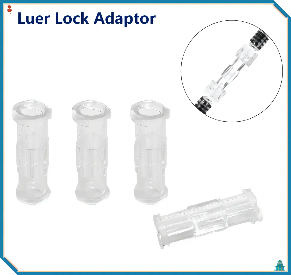 New Syringe Thread Conversion Adhesive 10/100/200 Pcs Luer Syringe Connector Transparent For Pneumatic Parts Leak Proof