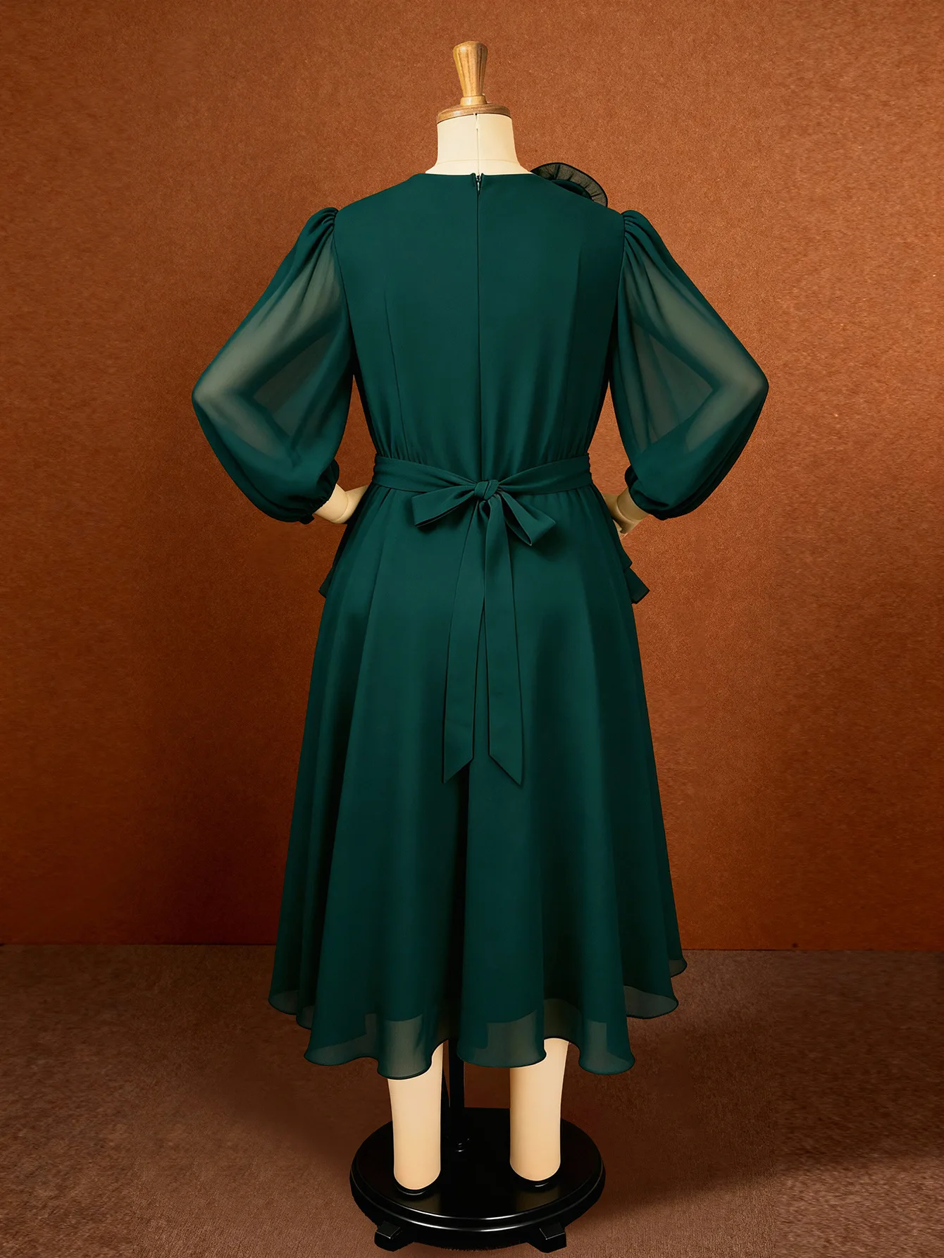 L-4XL 플러스 사이즈 아프리카 드레스 여성용 우아한 2026 봄 여름 아프리카 긴 소매 O넥 파티 이브닝 미디 드레스 의상