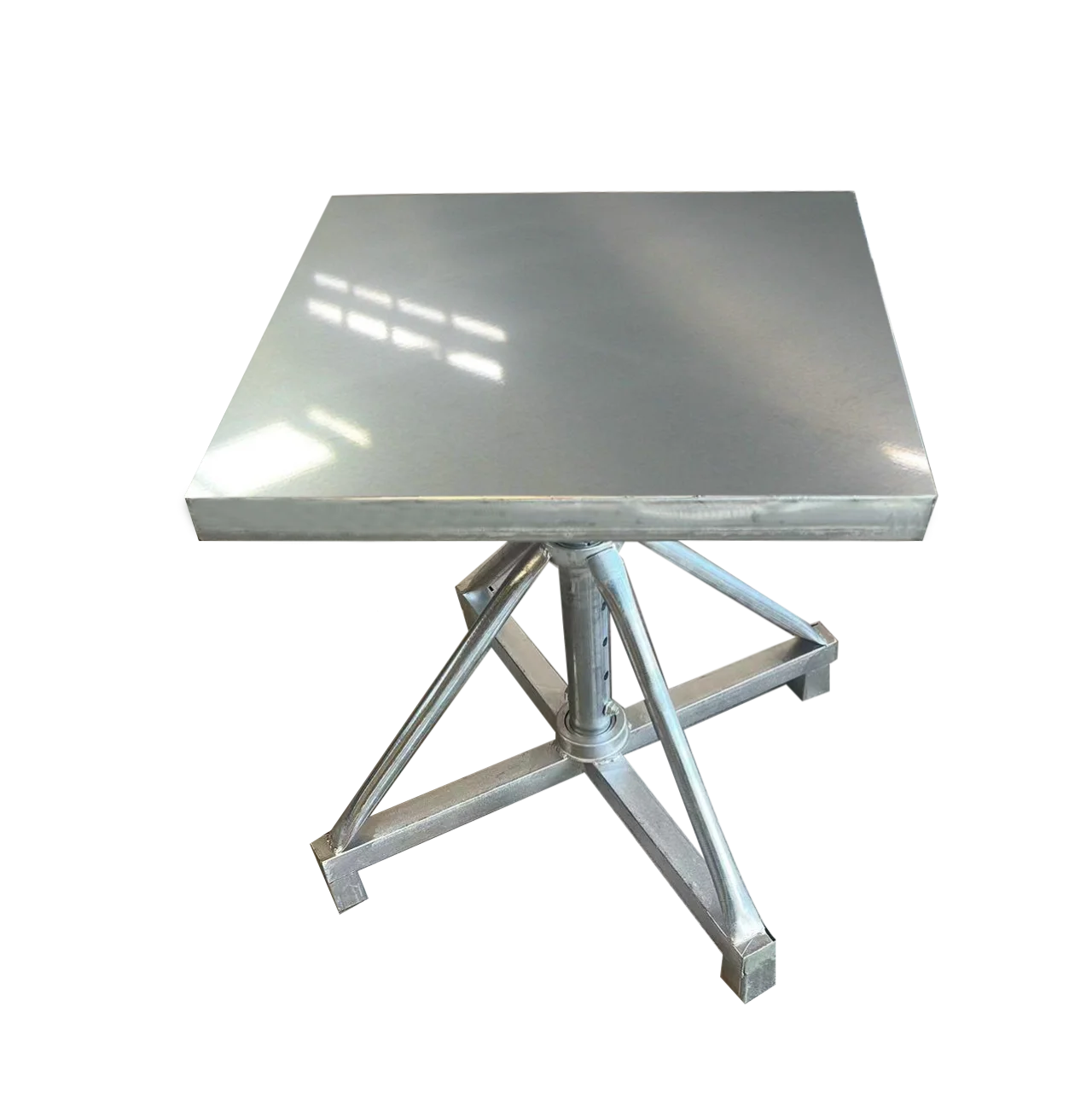 

Painting Turntable Rotary Table Stainless Steel Double Bearing Heavy Duty Turntable Packaging Oil Spraying 360 Degree Rotating