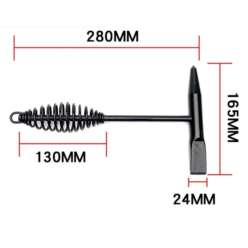 

652F Welding Slag Hammer with Comfortable Spring Grip Welding Chipping Hammer for Electric Welders