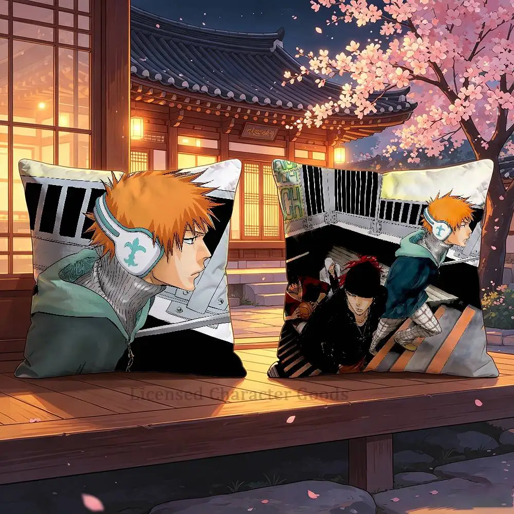 I-IchigoS K-KurosakiS 30x30 60x60 40x40 45x45 50x50 cm Pillow Case Holiday Print Cushion Cover Home Textile