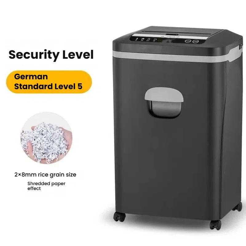 Auto‑Feed Paper Shredder Implement Desktop Office Document Shredding Equipment for Paper‑Document‑Crushing‑Processing‑Tasks