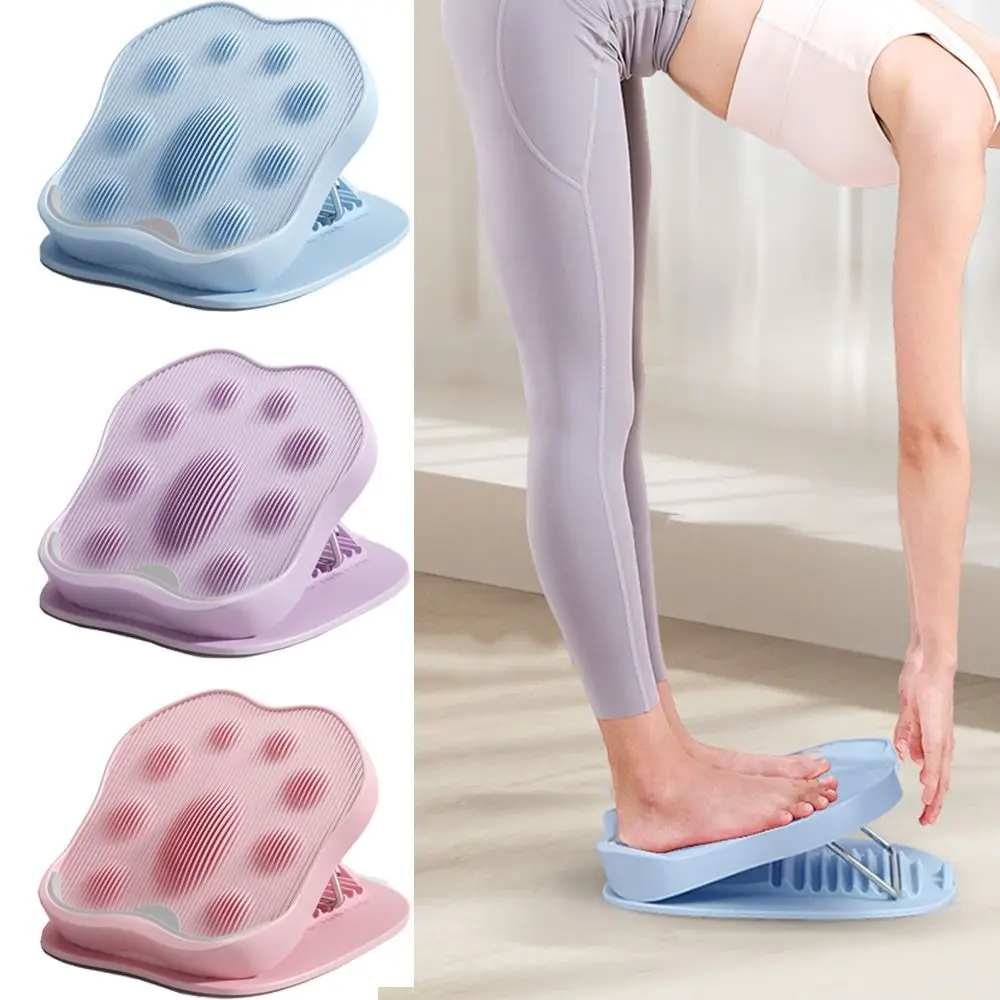 

Adjustable Calf Stretching Board Non-slip 9 Levels Exercise Tilt Ramp Triangular Structure Large Load Bearing