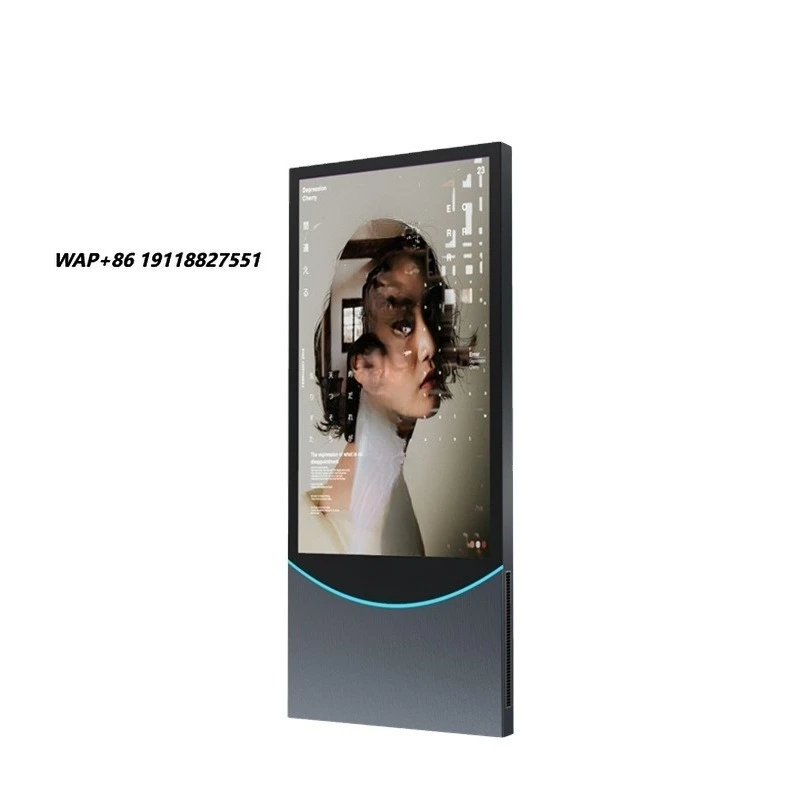 75 Inch Indoor Android LCD Advertising Display 1080P Full HD Digital Signage for Shopping Mall Hotel Office Commercial Player