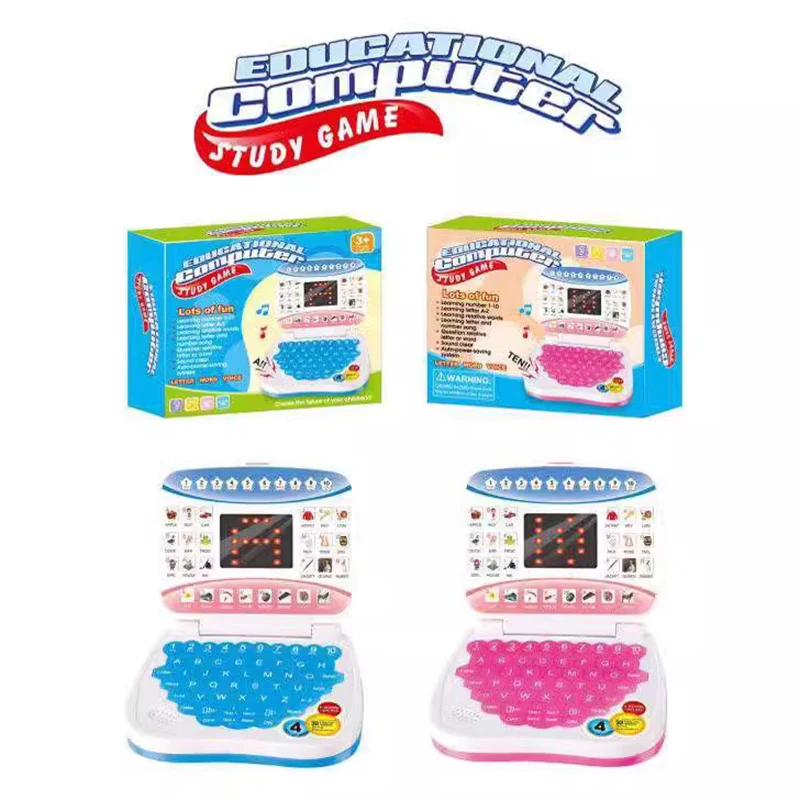 Machine d'apprentissage de la prononciation pliable, avec écran, langue de l'alphabet anglais, ordinateur, tablette pour enfants, jouets éducatifs, cadeau