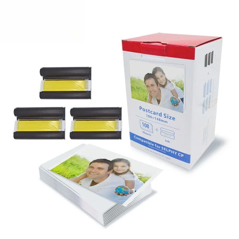 

KP-108INCP series general photo paper 6 * 4 inch CP1300 CP1200 photo paper