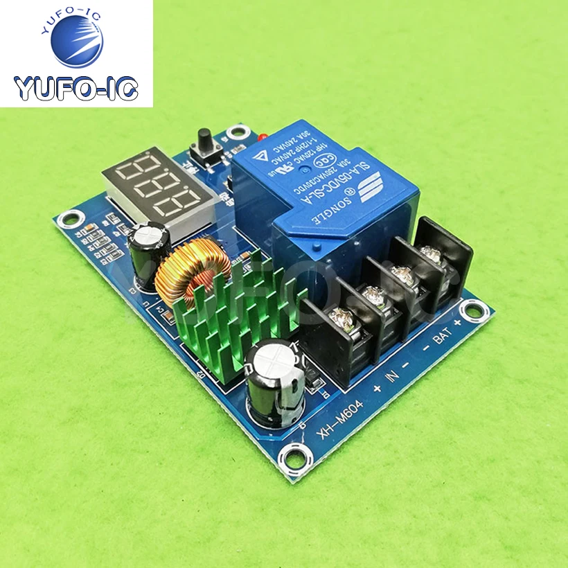 Free Ship 3pcs XH-M604 Battery Lithium Battery Charging Control Module Battery Control And Protection Switch 6-60V x-0.23kg.