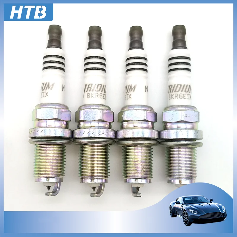 

4pcs/lot BKR6EIX 6418 Iridium Spark Plug tools For BMW Suzuki Porsche Volvo Audi BKR6EIX-6418 car