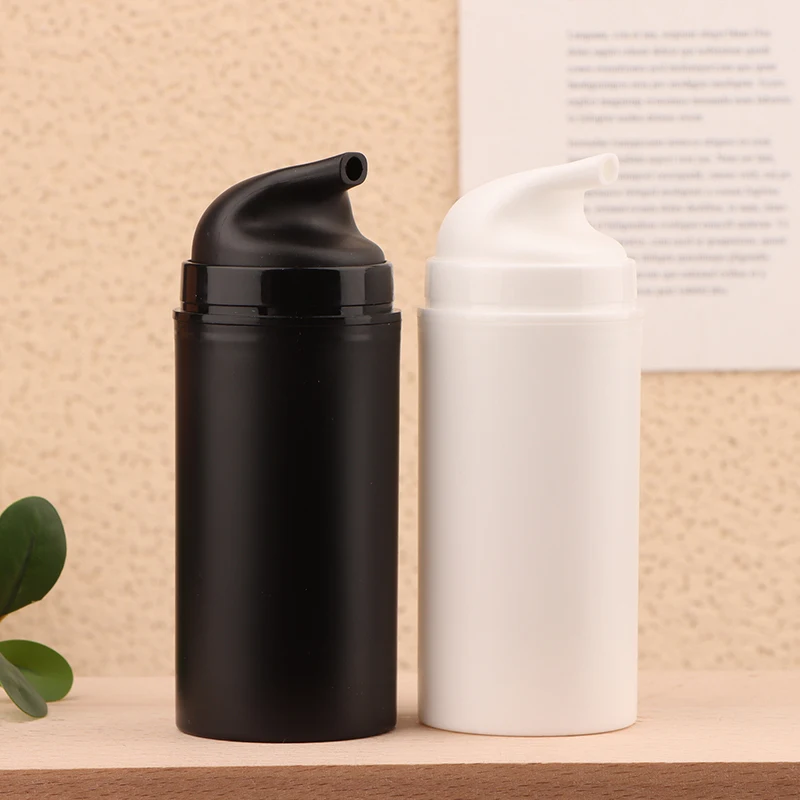 【XHB】50/100 مللي زجاجة كريم مفرغة الصحافة غسول زجاجة كريم الفرعية زجاجة محلول بلاستيكية بدون القش حاوية مستحضرات التجميل #4