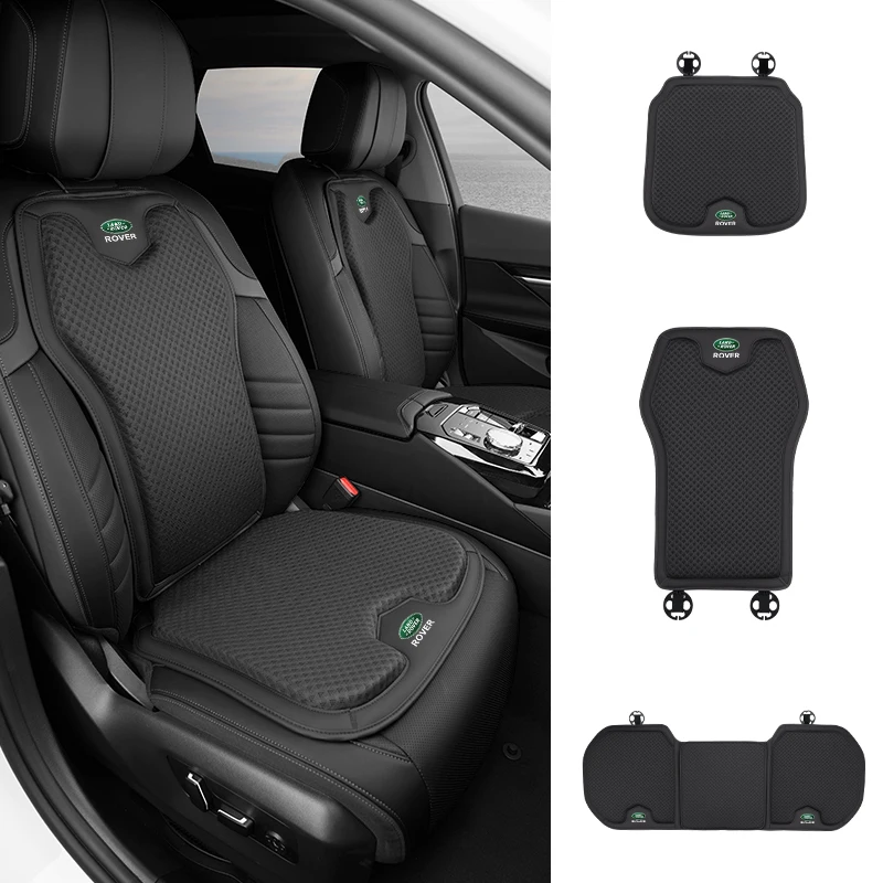 Car Seat Cushion Cover Front Rear Booster Protector Pad For Land Rover Range Rover Velar Evoque Defender Discovery Freelander LA