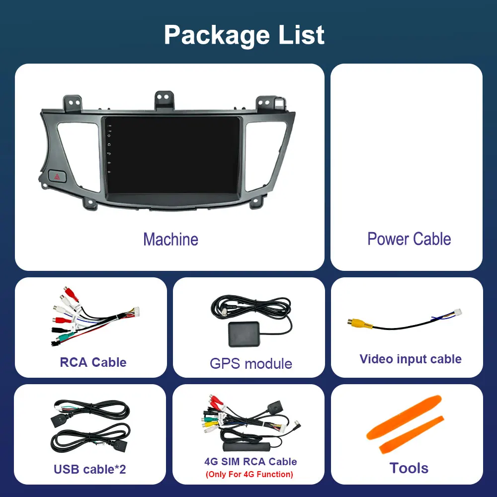 أندرويد 14 نظام ذكي سيارة فيديو مشغل وسائط متعددة ل KlA K7 Cadenza 2009 - 2013 نظام تحديد المواقع DSP ستيريو واي فاي BT 4G أدوات السيارات #6