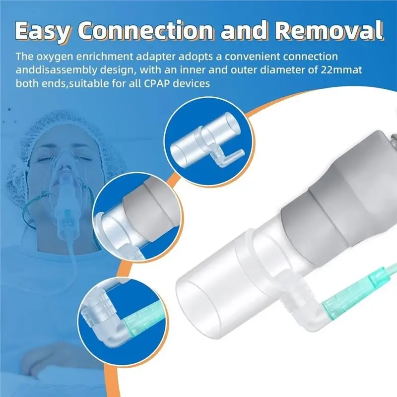 4 Pack CPAP Hose Adapter For CPAP Tubing Hose