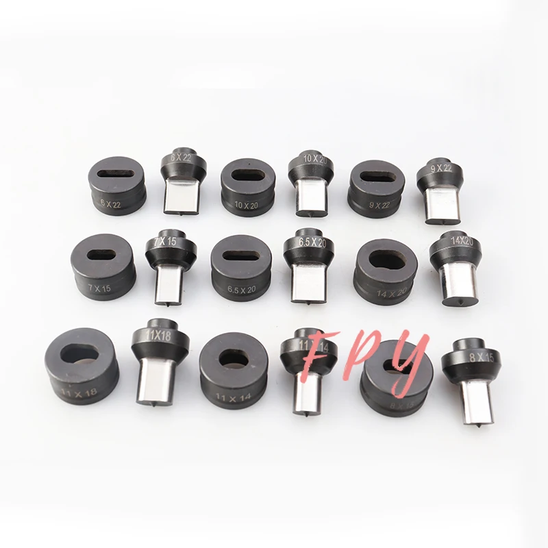 Le trou narde poinçonnage hydraulique de 1PCs meurent pour la poinçonneuse hydraulique CH-60, matrices ovales CH-60 de trou de poinçonnage d'acier inoxydable de moule