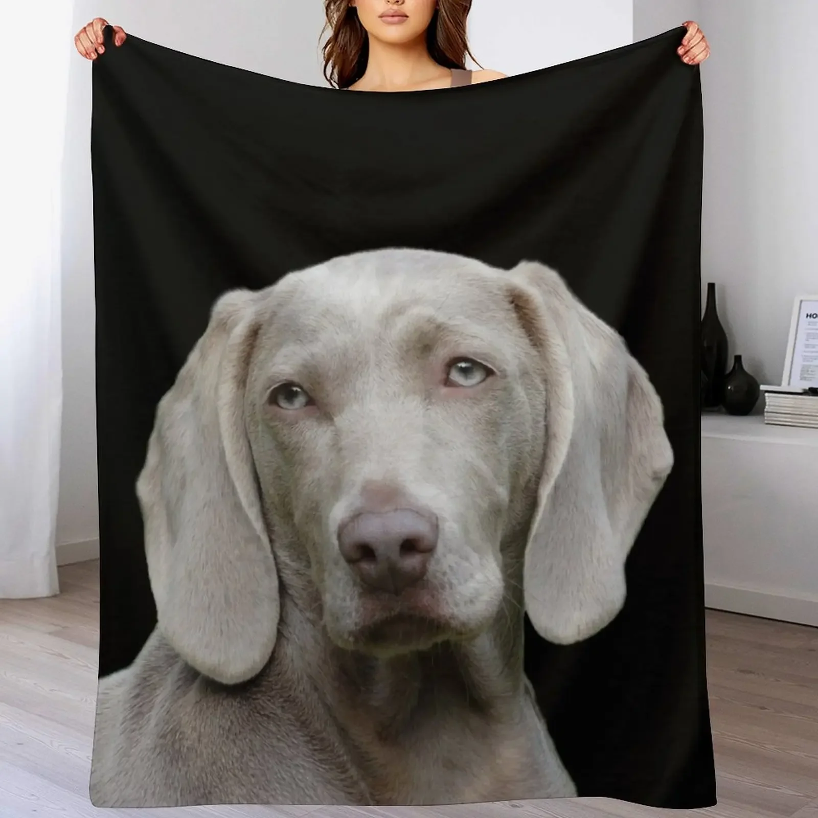 Weimaran Throw Blanket Fade Resistant Durable Throw Blanket