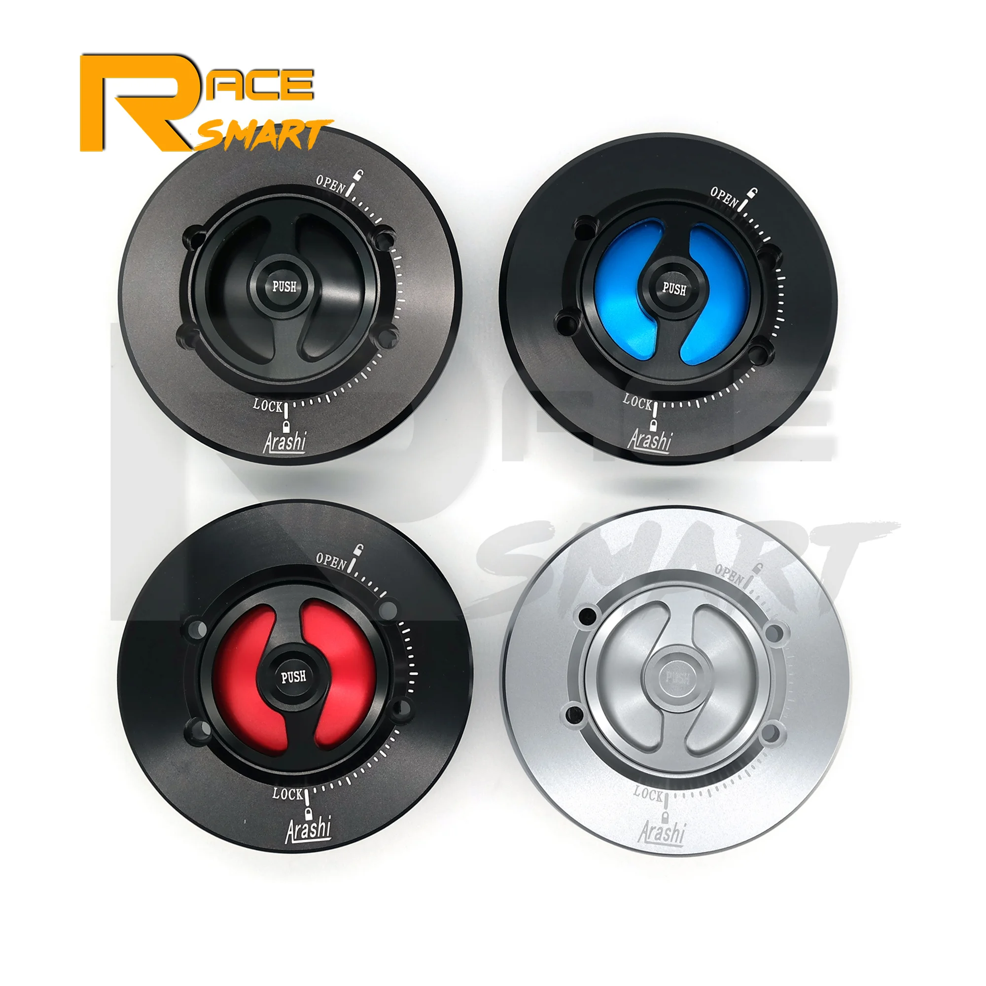 

Motorcycle CNC Keyless Fuel Gas Caps Tank Cover With Rapid Locking For BMW F650GS F750GS F850GS/K1600GT K1600GTL 2010-2012 1600
