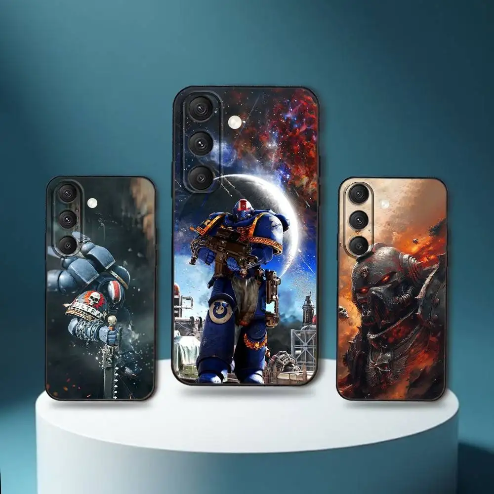 

W-Warhammer-40k Game Phone Case For Samsung S25,S24,S23,S22,S21,S20,S10,Ultra,Plus,Lite,FE,Soft Silicone Black Cover