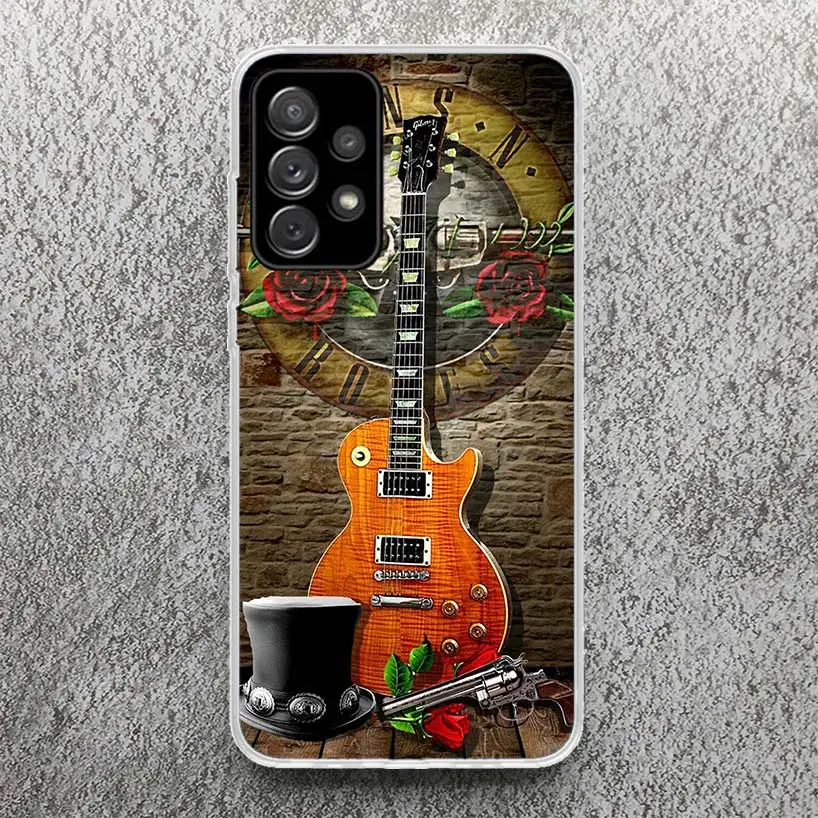 Guns N Roses Good Time Phone Case For Samsung Galaxy A15 A55 A14 A54 A13 A53 A12 A52S A25 A24 A34 A23 A35 A33 A22 A32 A04S A03S