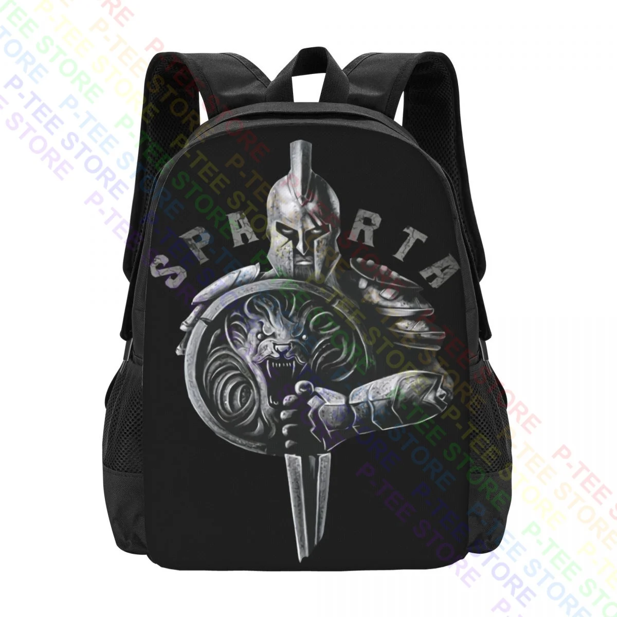 Neverless Sparta Spartans Helmet WarriorBackpack Large Capacity Vintage Personalised