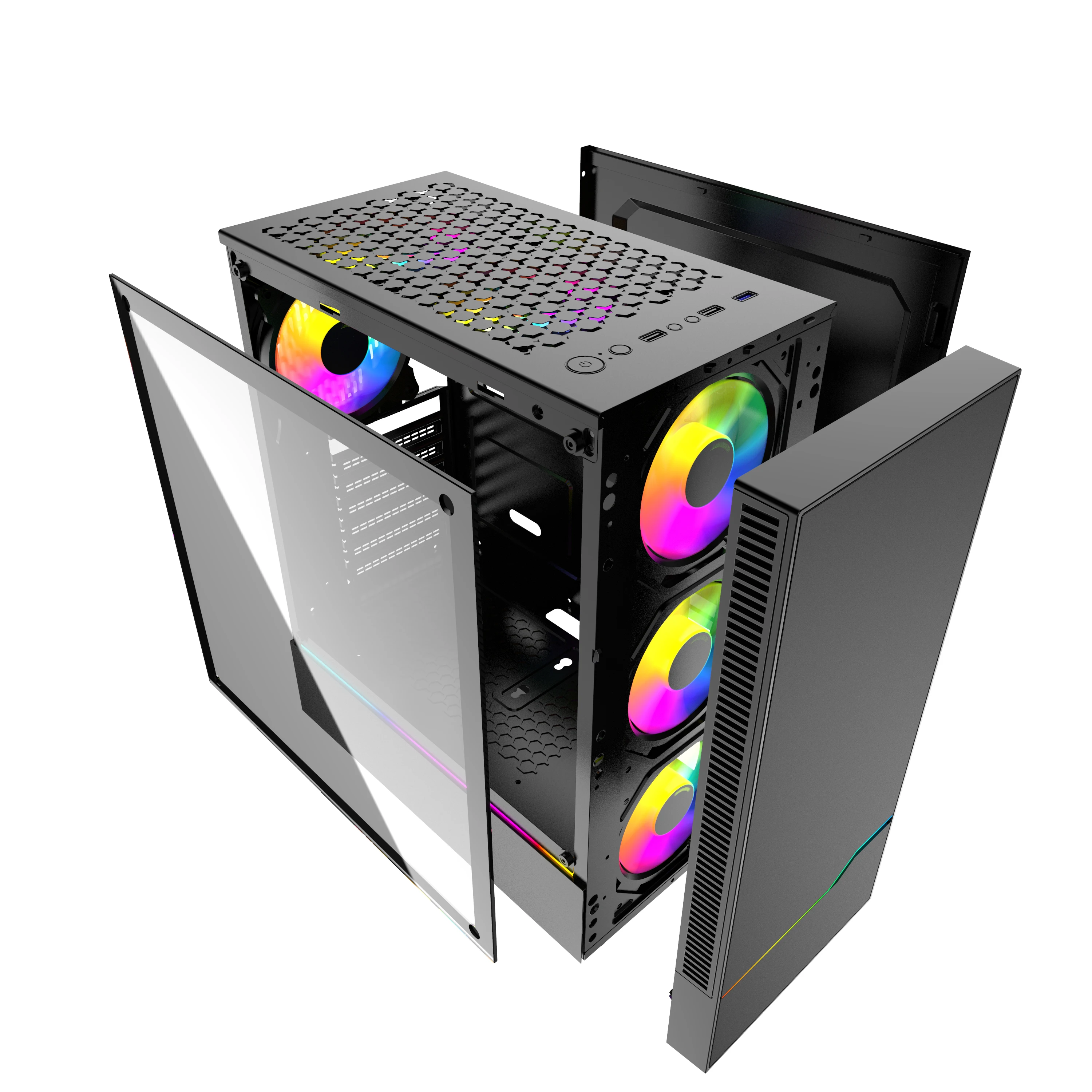 PC Case USB Black Yes ATX Inventory Gaming PC Case