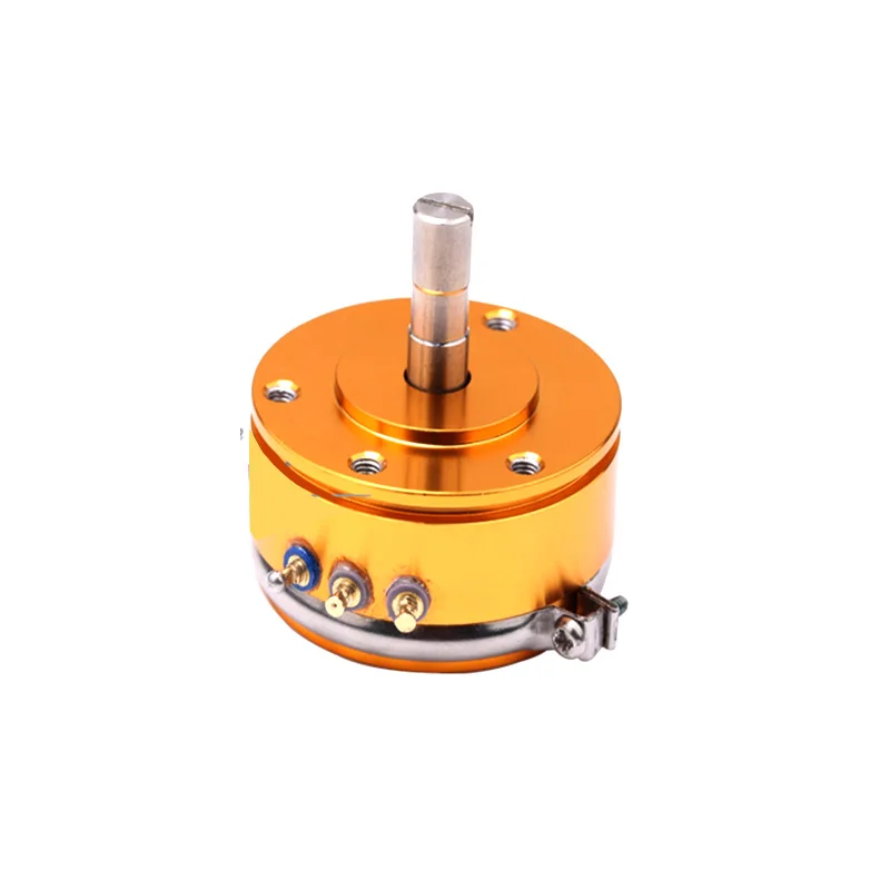 SENTOP WDD35D4 1K/2K/5K/10K potenziometro in plastica conduttiva 19mm sensore ad angolo ad asse corto spostamento WDD35D-4 lineare 0.1%