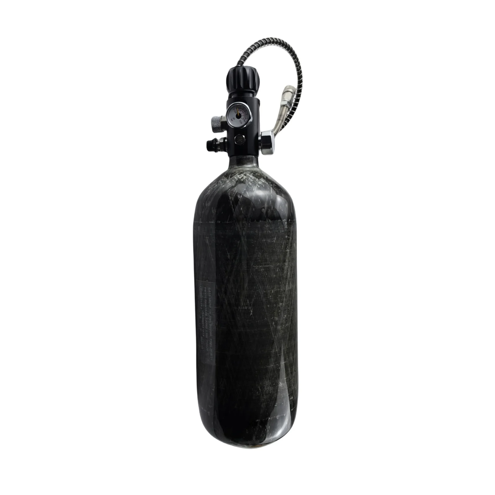 98ci/1.6L High Pressure Carbon Fiber Air Tank scuba tank hpa Air Cylinder Tank with 5/8-18UNF thread 4500Psi Valve