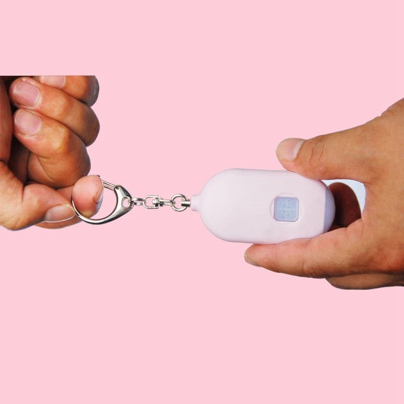 صفارة إنذار بسلسلة مفاتيح شخصية مزودة بإضاءة ليد ، صفارة إنذار بصوت عال ، صفارة إنذار بصوت عال ، السلامة في حالات الطوارئ ، النساء ، الفتيات ، الأطفال ، بديسيبل ، 2