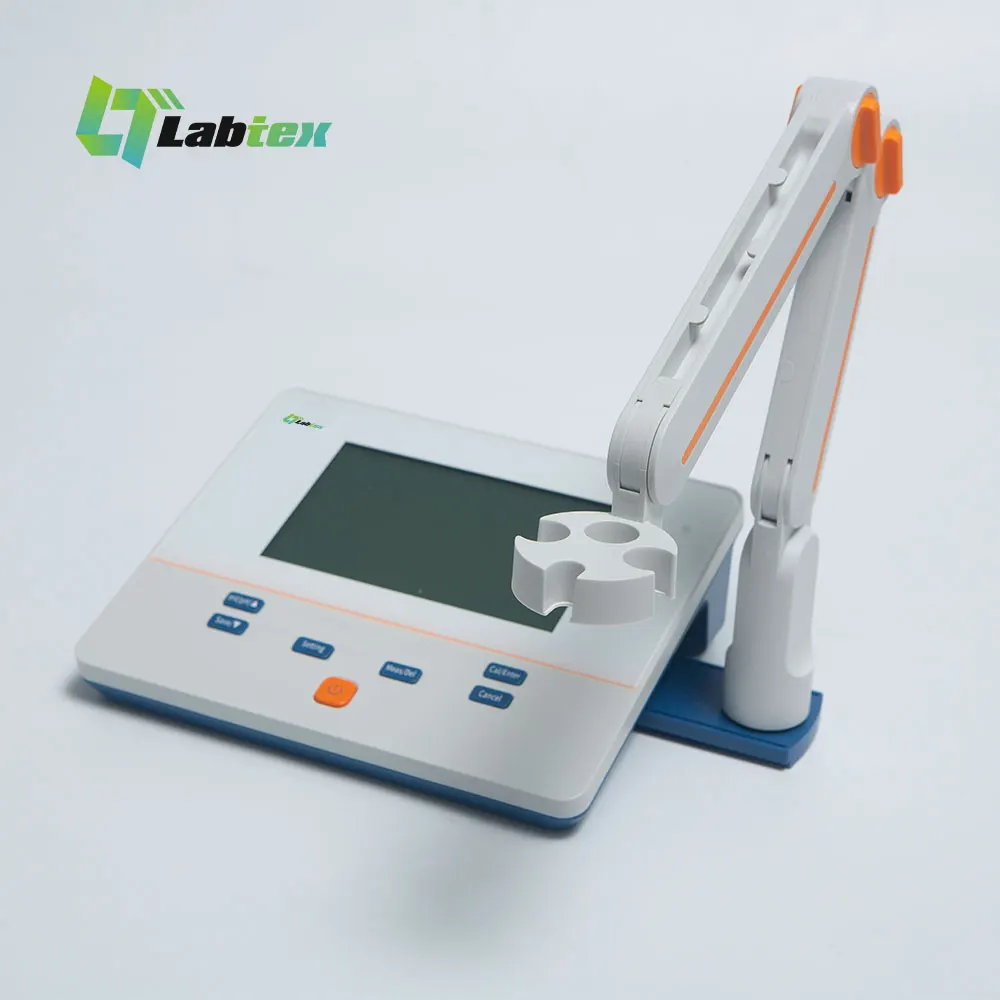 LABTEX PH200EM medidor de PH Digital de sobremesa modelo ECO duradero 3 puntos medidor de ph Digital pantalla táctil impermeable de laboratorio